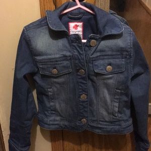 Little girls jean jacket